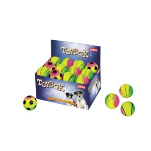 Display 24  stk. - Foam Gummi bolde RAINBOW