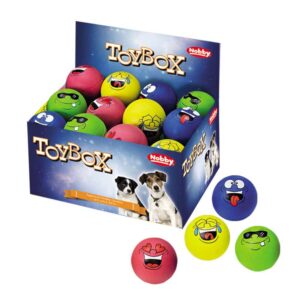 Display 24 stk., Foam Gummi Sjove ansigter