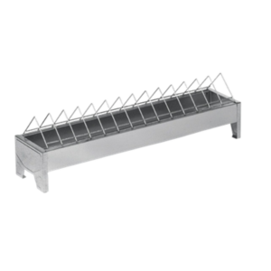Fodertrug i metal