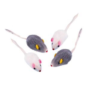 Pelsmus korthåret 5cm 4 stk.