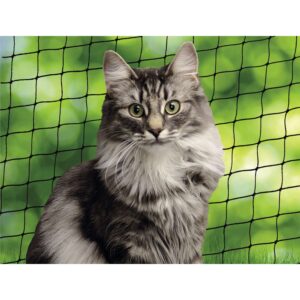 Sikkerhedsnet til katte M, 4x3 m