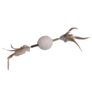Bold m. pind + fjer, 9,5 cm / 28 cm