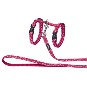 Kattesele + line, Flower Red