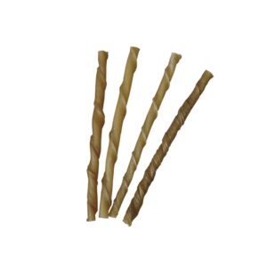Twisted sticks, 100 stk - 13 cm - Ø 4/6 mm (Thailand)