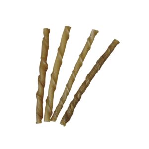 Twisted sticks, 100 stk - 13 cm - Ø 7/8mm (Thailand)